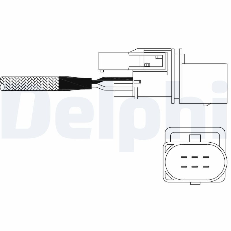 DELPHI ES11026-12B1 Lambda Sensor