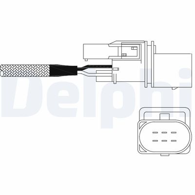 Lambda Sensor DELPHI ES11026-12B1