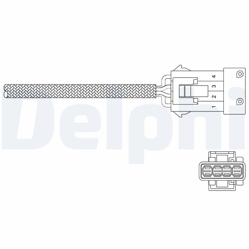 DELPHI ES11035-12B1 Lambda Sensor
