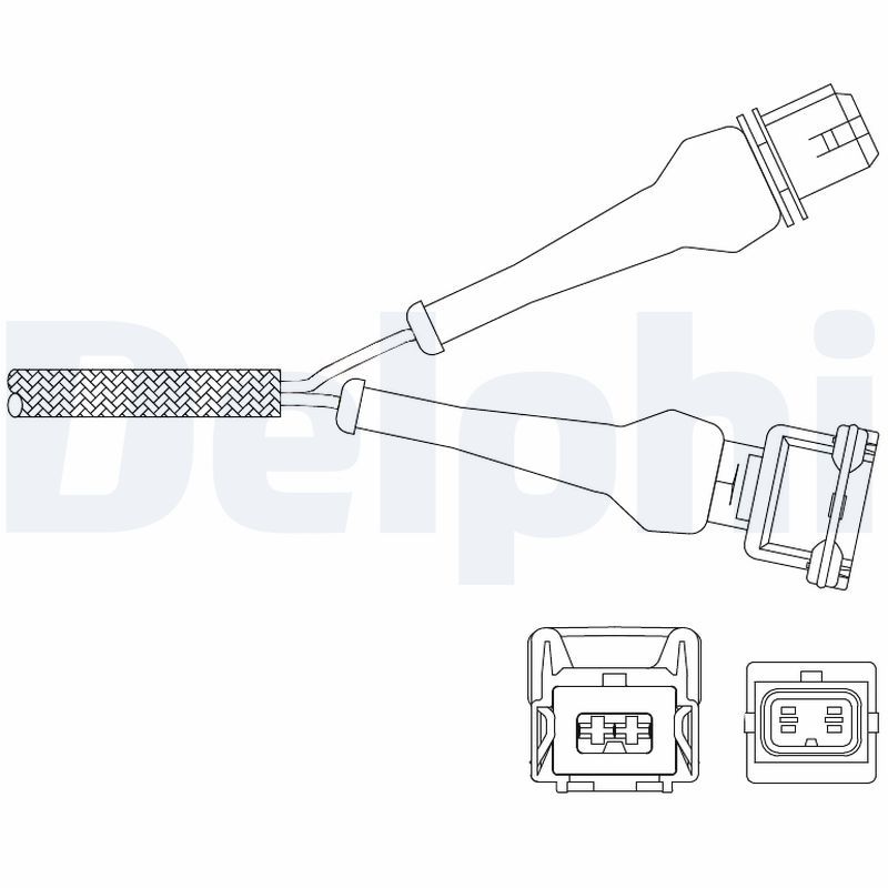 DELPHI ES11041-12B1 Lambda Sensor