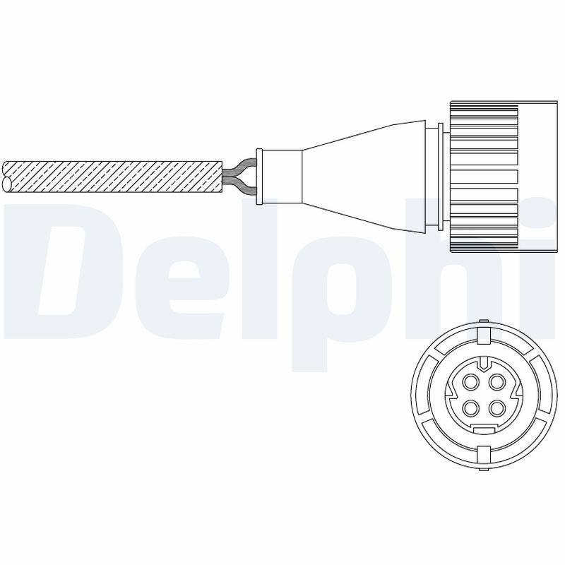 DELPHI ES11048-12B1 Lambda Sensor