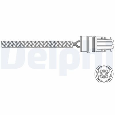 Lambda Sensor DELPHI ES11051-12B1