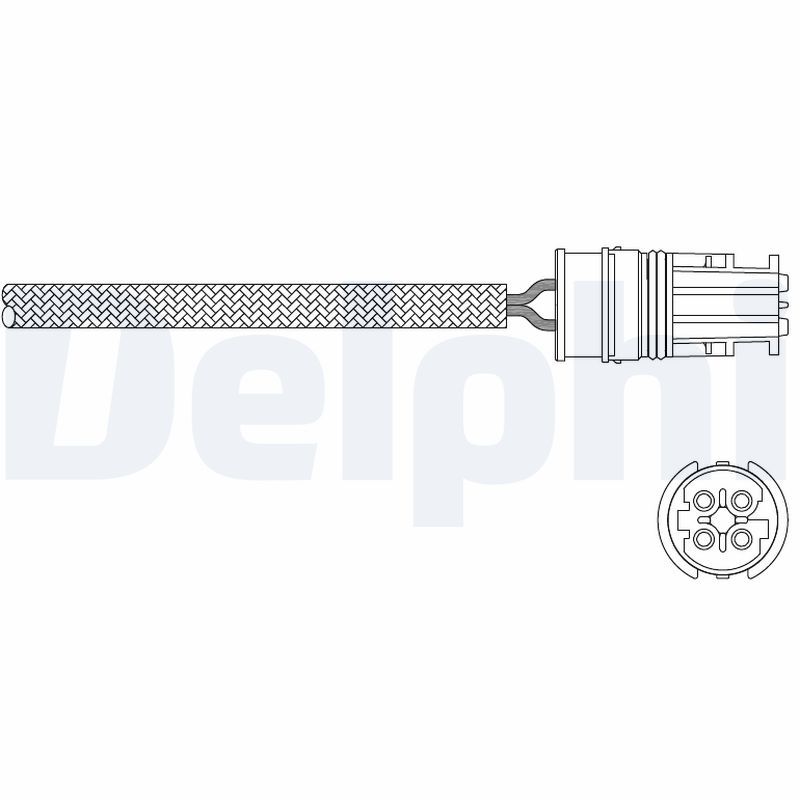 DELPHI ES11060-12B1 Lambda Sensor