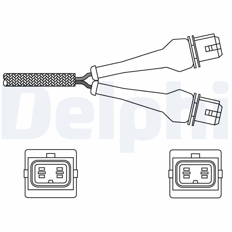 DELPHI ES20244-12B1 Lambda Sensor