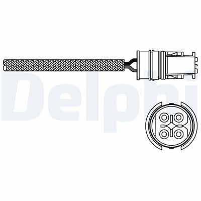 Lambda Sensor DELPHI ES20288-12B1