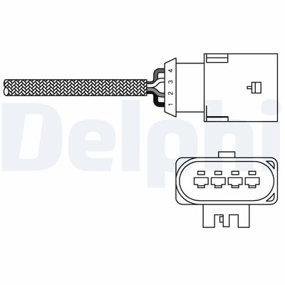 Lambda Sensor DELPHI ES20303-12B1