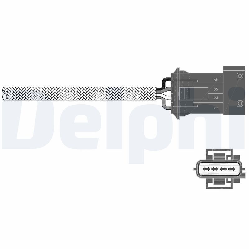DELPHI ES20337-12B1 Lambda Sensor