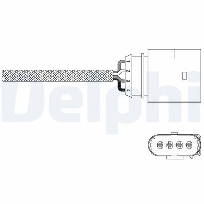 Lambda Sensor DELPHI ES20338-12B1