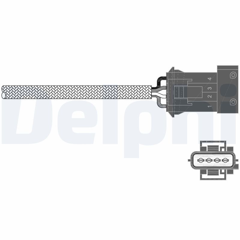 DELPHI ES20341-12B1 Lambda Sensor