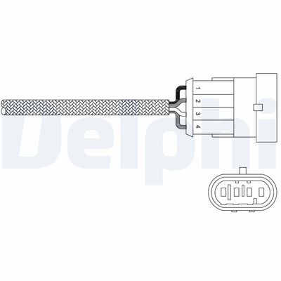 Lambda Sensor DELPHI ES20344-12B1
