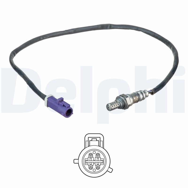 DELPHI ES20508-12B1 Lambda Sensor