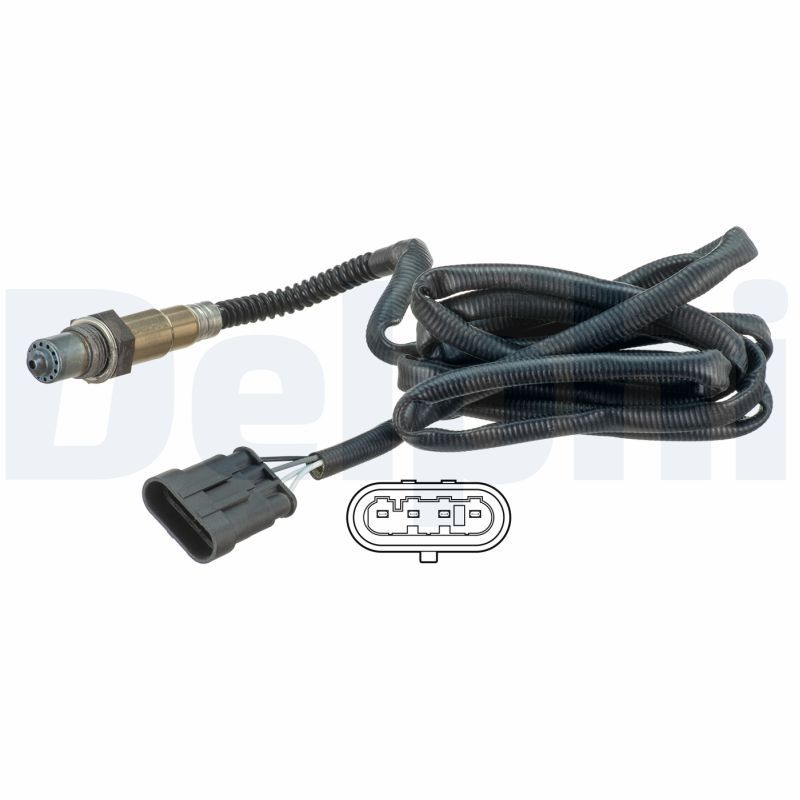DELPHI ES20676-12B1 Lambda Sensor