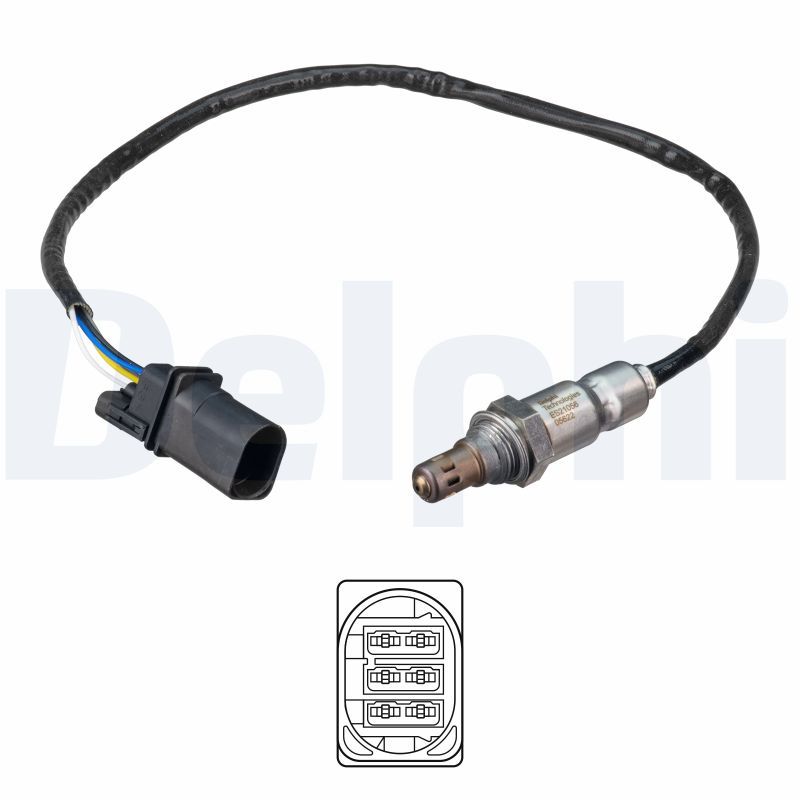 DELPHI ES21056-12B1 Lambda Sensor