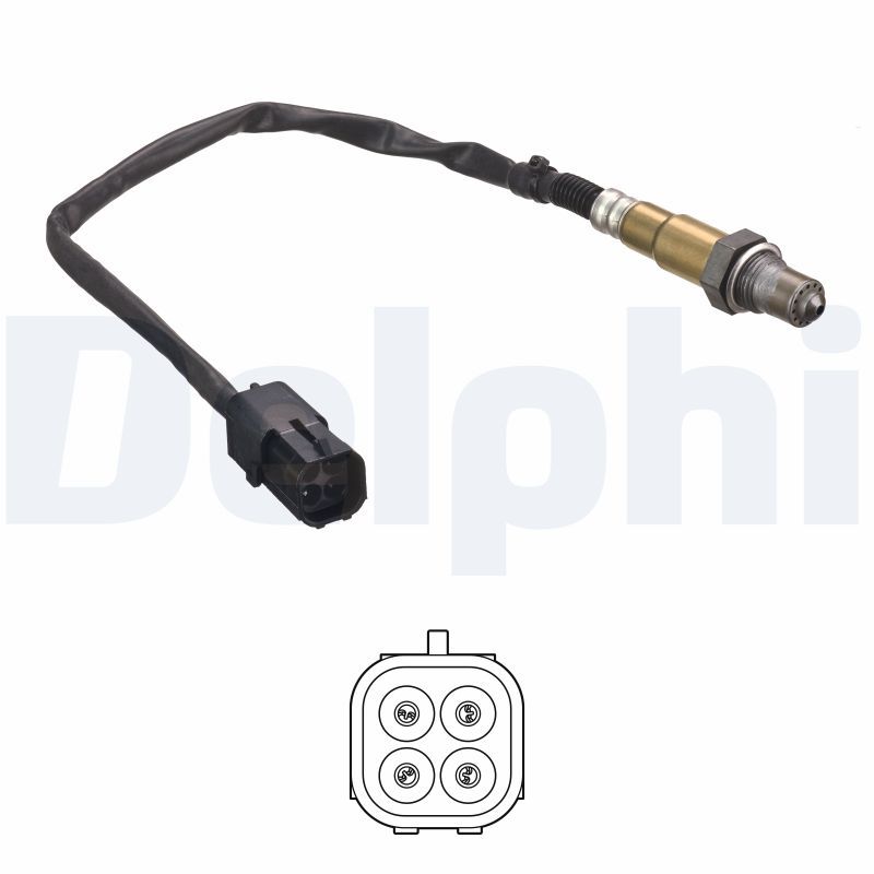 DELPHI ES21075-12B1 Lambda Sensor