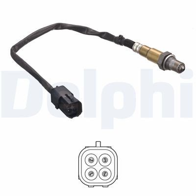 Lambda Sensor DELPHI ES21075-12B1