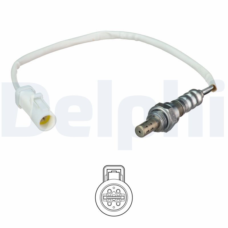 DELPHI ES21087-12B1 Lambda Sensor