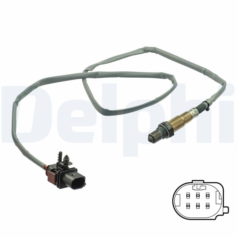 DELPHI ES21101-12B1 Lambda Sensor