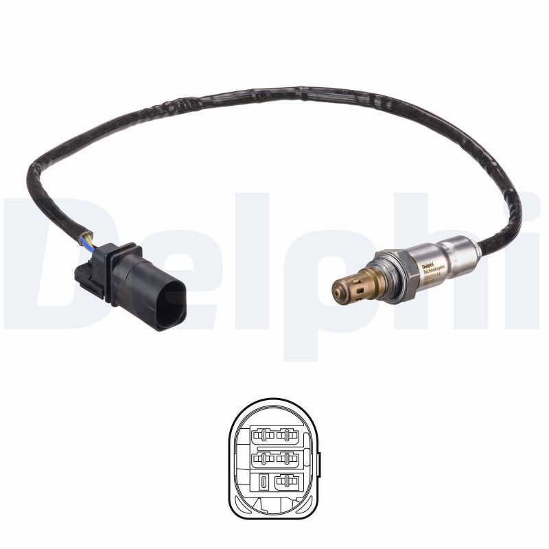 DELPHI ES21114-12B1 Lambda Sensor