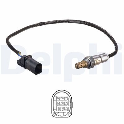 Lambda Sensor DELPHI ES21114-12B1