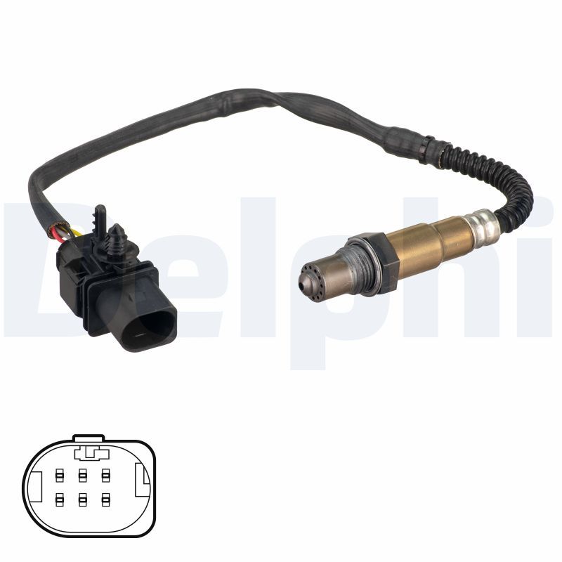 DELPHI ES21115-12B1 Lambda Sensor