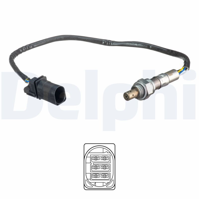 DELPHI ES21132-12B1 Lambda Sensor