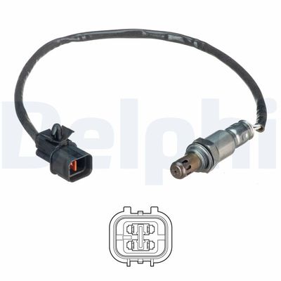 Lambda Sensor DELPHI ES21137-12B1