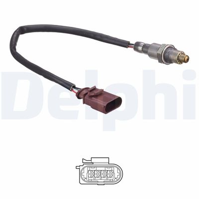 Lambda Sensor DELPHI ES21139-12B1
