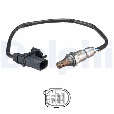 Lambda Sensor DELPHI ES21140-12B1