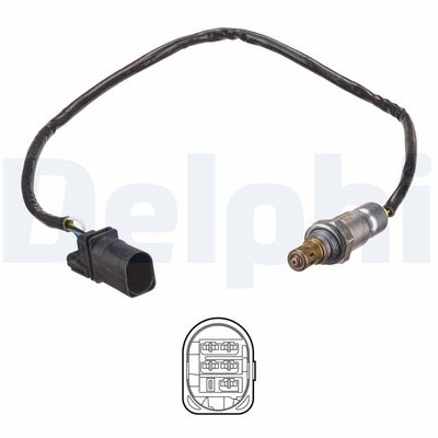 Lambda Sensor DELPHI ES21153-12B1
