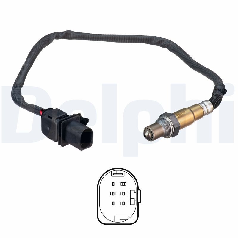 DELPHI ES21197-12B1 Lambda Sensor