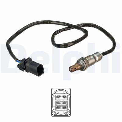 Lambda Sensor DELPHI ES21204-12B1