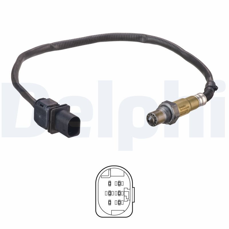 DELPHI ES21236-12B1 Lambda Sensor