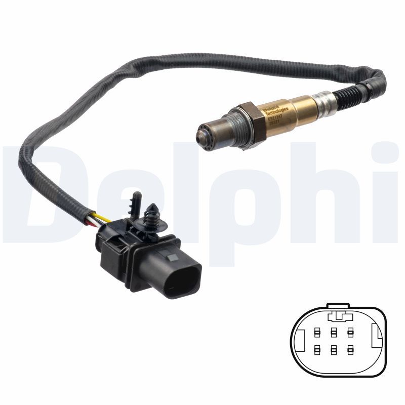 DELPHI ES21247-12B1 Lambda Sensor