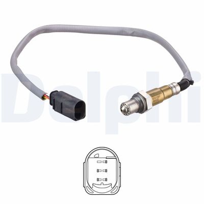 Lambda Sensor DELPHI ES21281-12B1