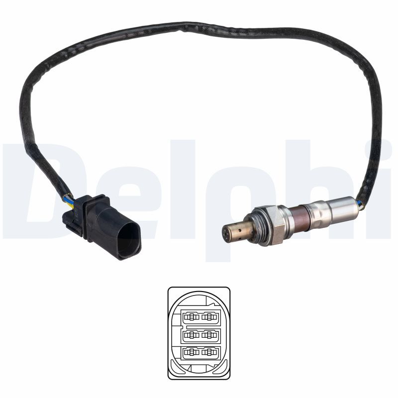 DELPHI ES21291-12B1 Lambda Sensor