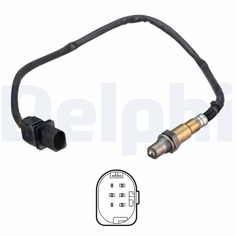 DELPHI ES21293-12B1 Lambda Sensor