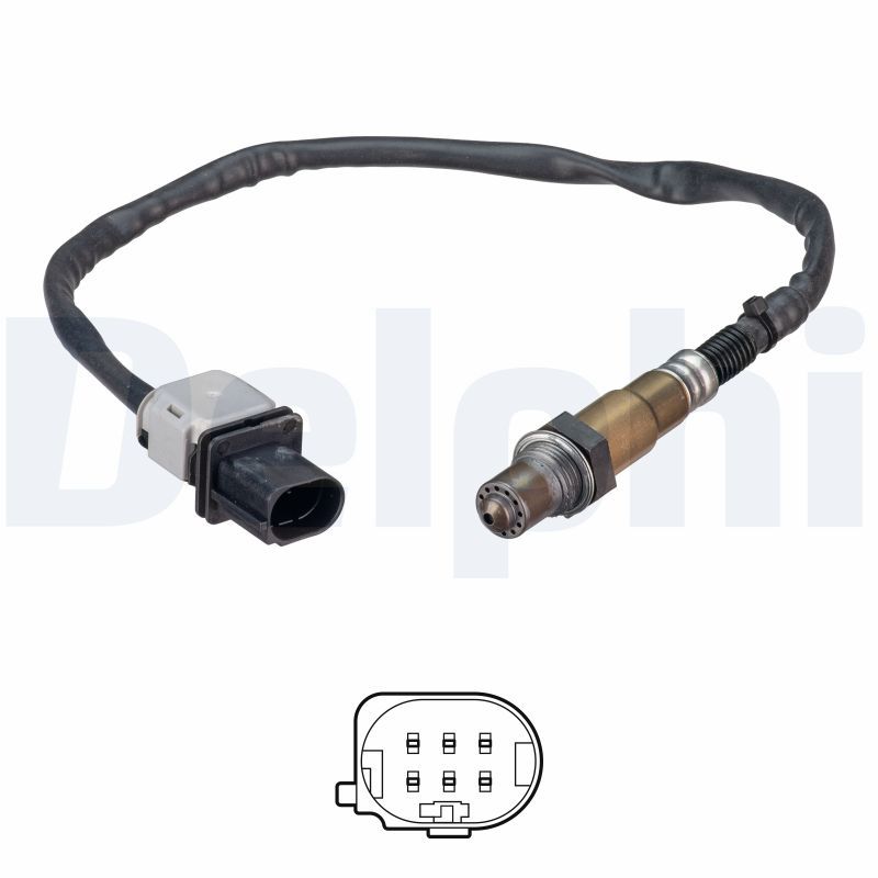 DELPHI ES21302-12B1 Lambda Sensor