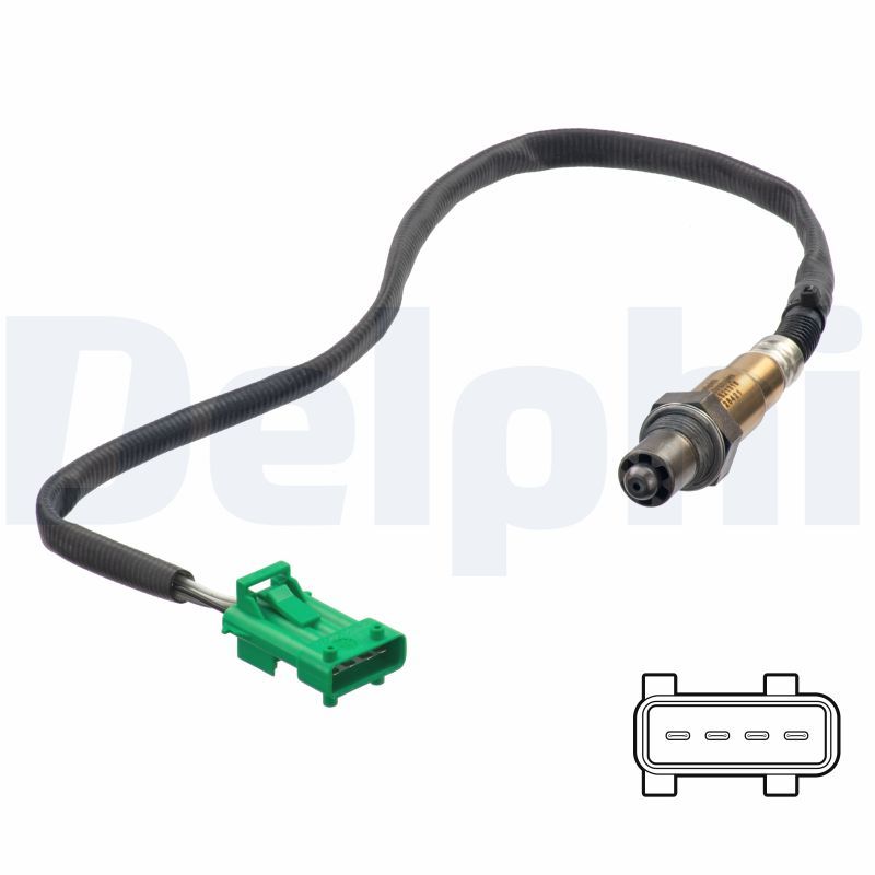 DELPHI ES21316-12B1 Lambda Sensor