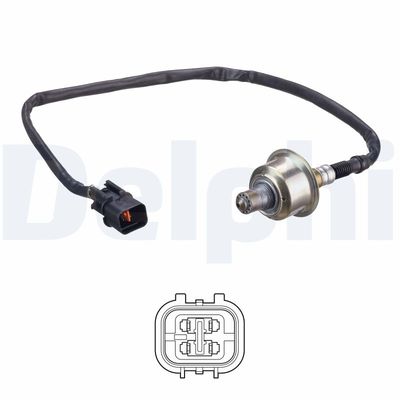 Lambda Sensor DELPHI ES21317-12B1