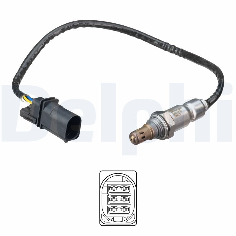 DELPHI ES21333-12B1 Lambda Sensor