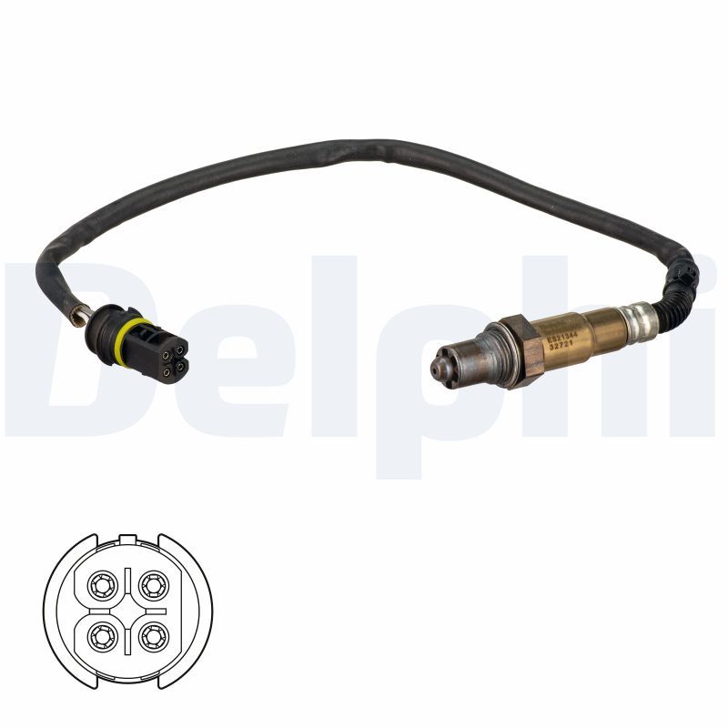 DELPHI ES21344-12B1 Lambda Sensor