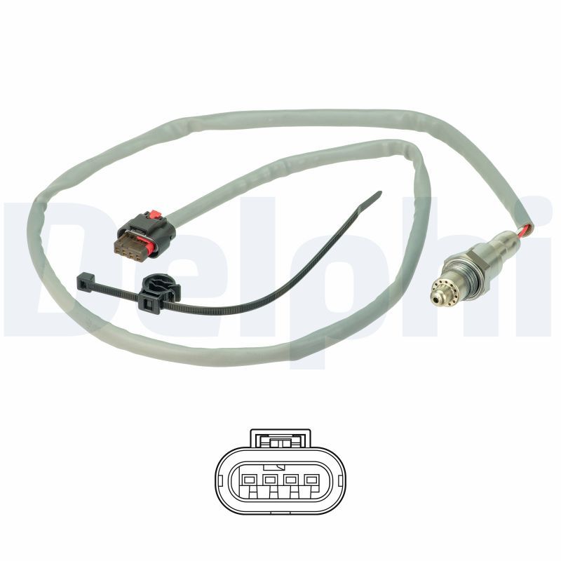DELPHI ES21407-12B1 Lambda Sensor