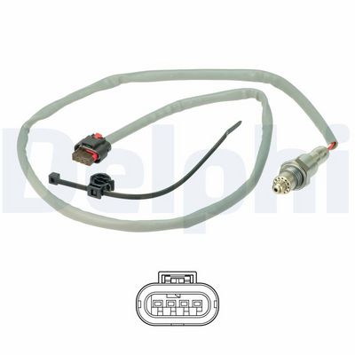 Lambda Sensor DELPHI ES21407-12B1