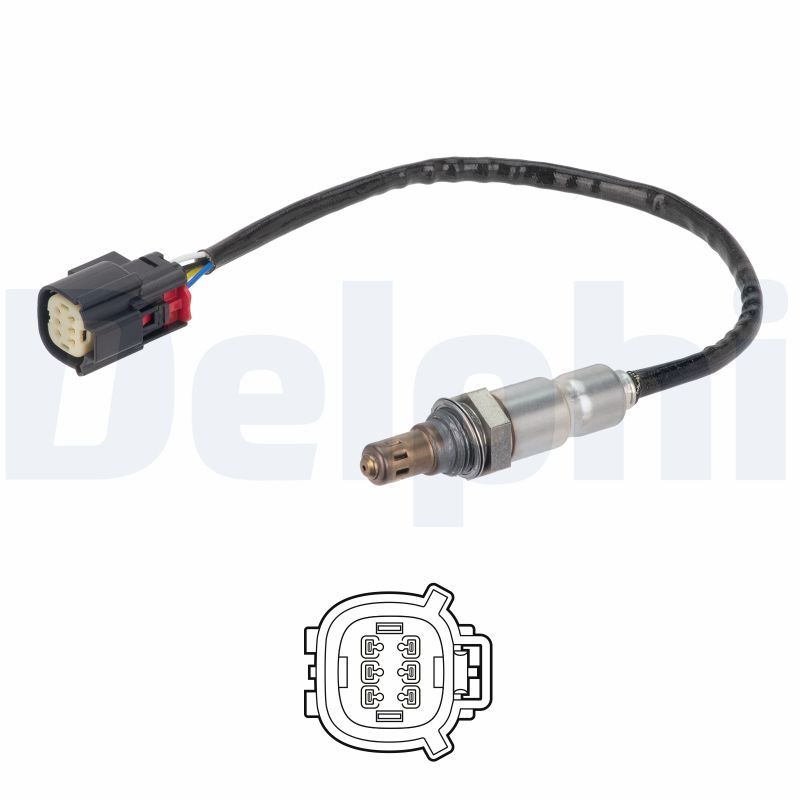 DELPHI ES21414-12B1 Lambda Sensor