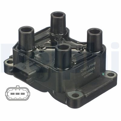Ignition Coil DELPHI GN10353-12B1