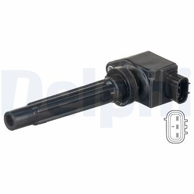 Ignition Coil DELPHI GN10439-12B1