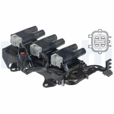 Ignition Coil DELPHI GN10462-12B1