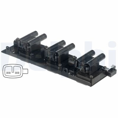 Ignition Coil DELPHI GN10464-12B1