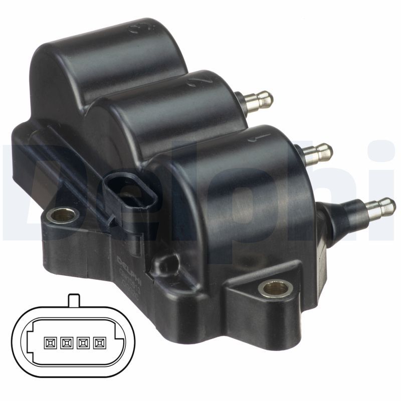 DELPHI GN10513-12B1 Ignition Coil