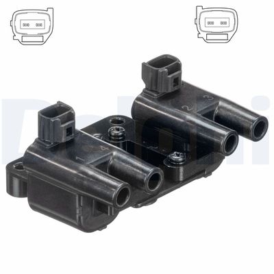 Ignition Coil DELPHI GN10581-12B1